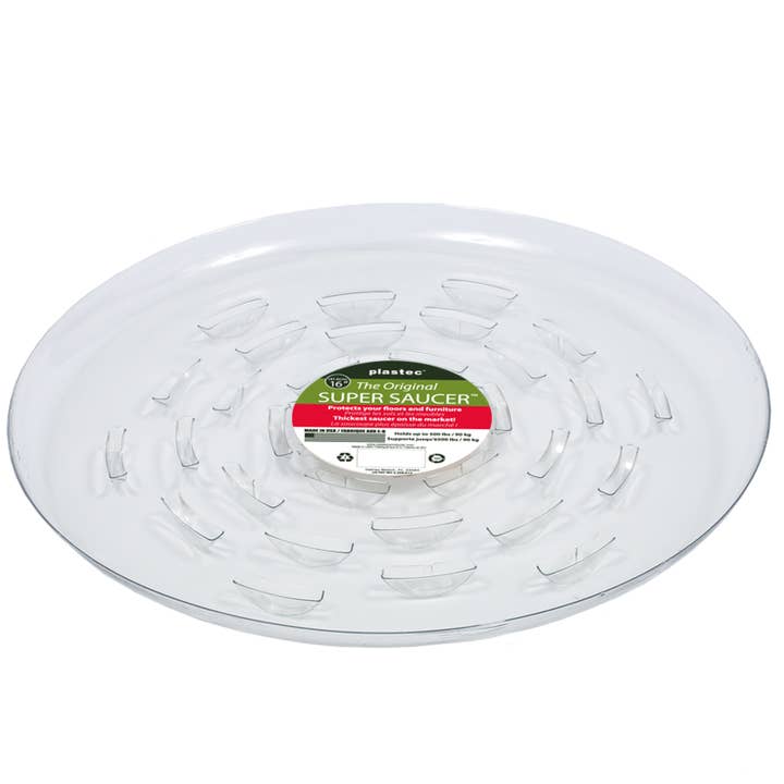 Super Saucer™ - Clear Plastic