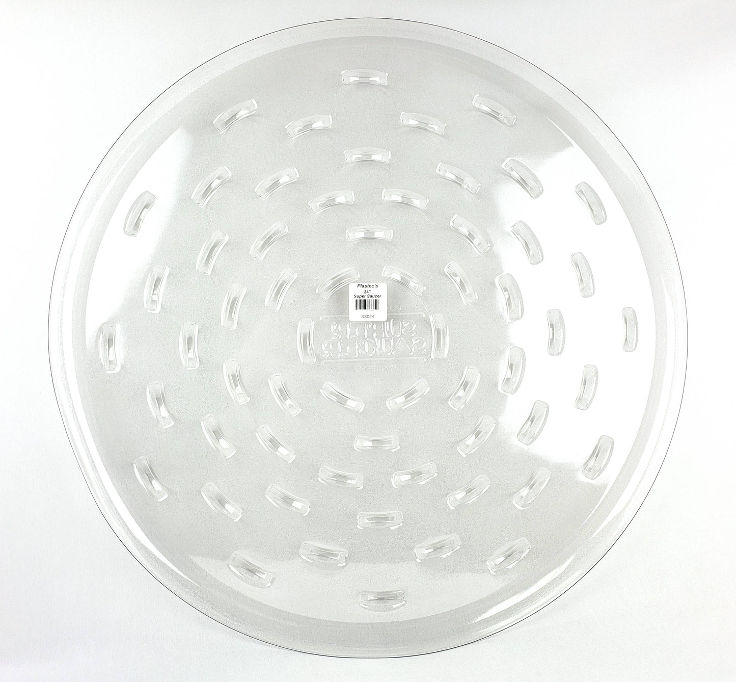 Super Saucer™ - Clear Plastic