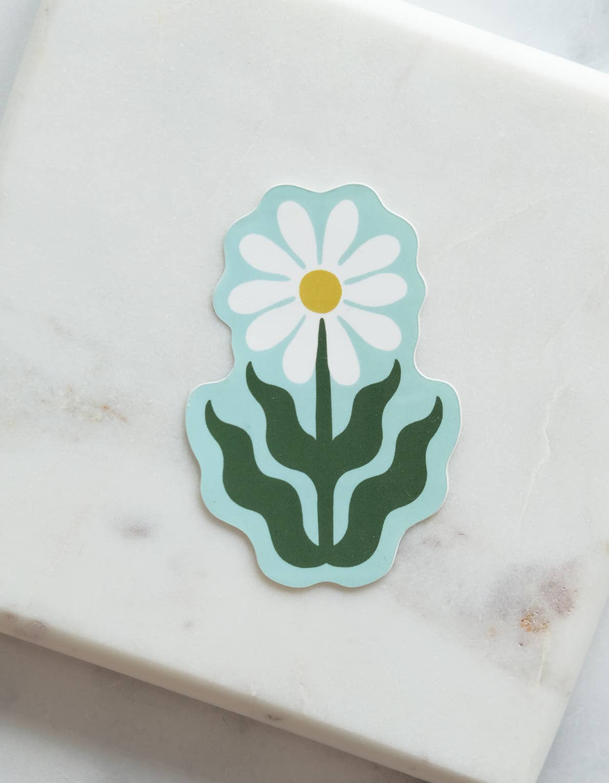 Daisy Die Cut Sticker