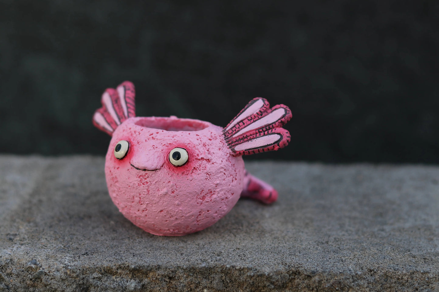Alexander Axolotl Bany Salamander Blobhouse Planter