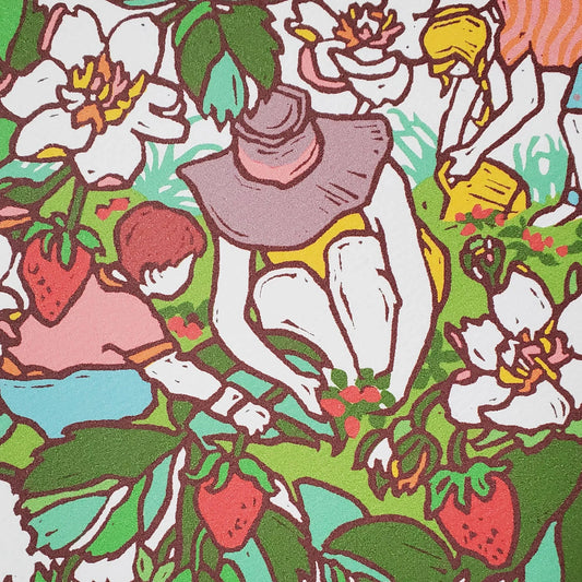 Mother's Strawberry Fields Forever Greeting Card