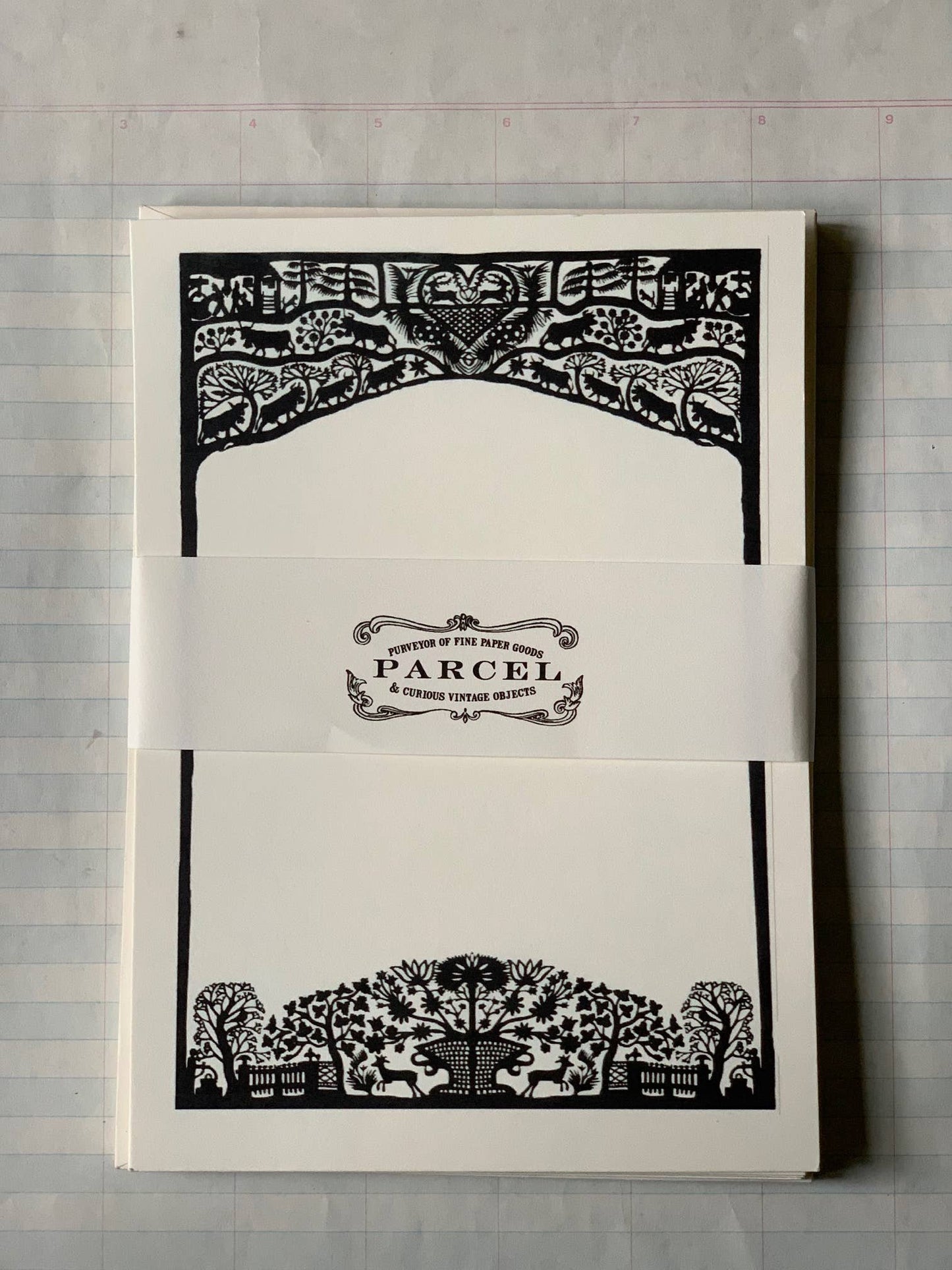 Papercut Scene Note Card Set