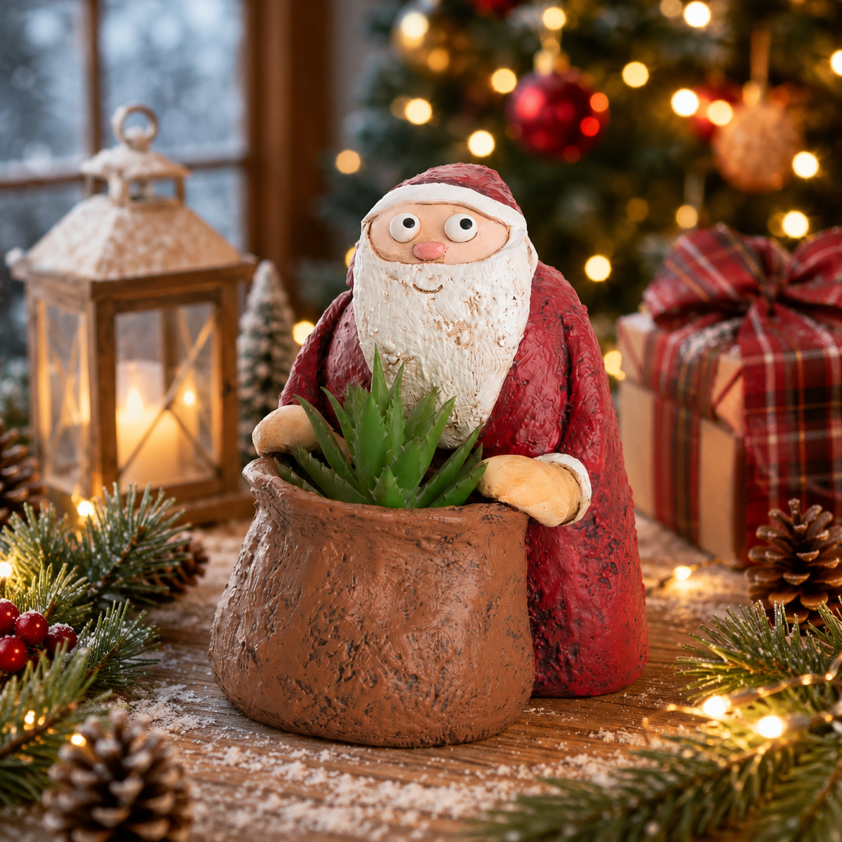 Santa Claus Blobhouse Planter