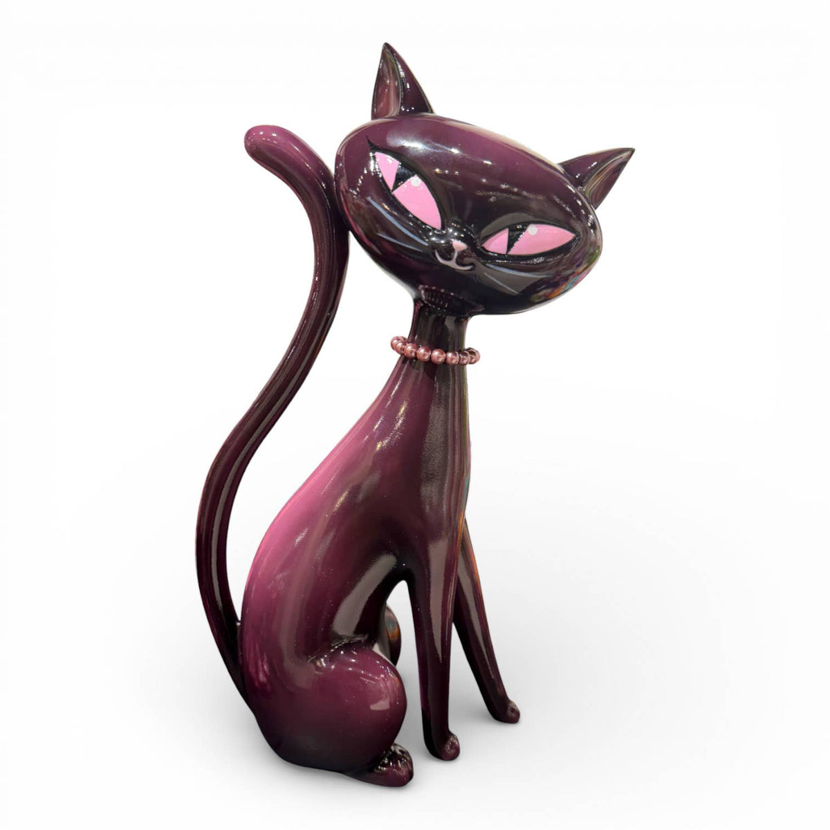 Minxy Kitten with Pink Pearls