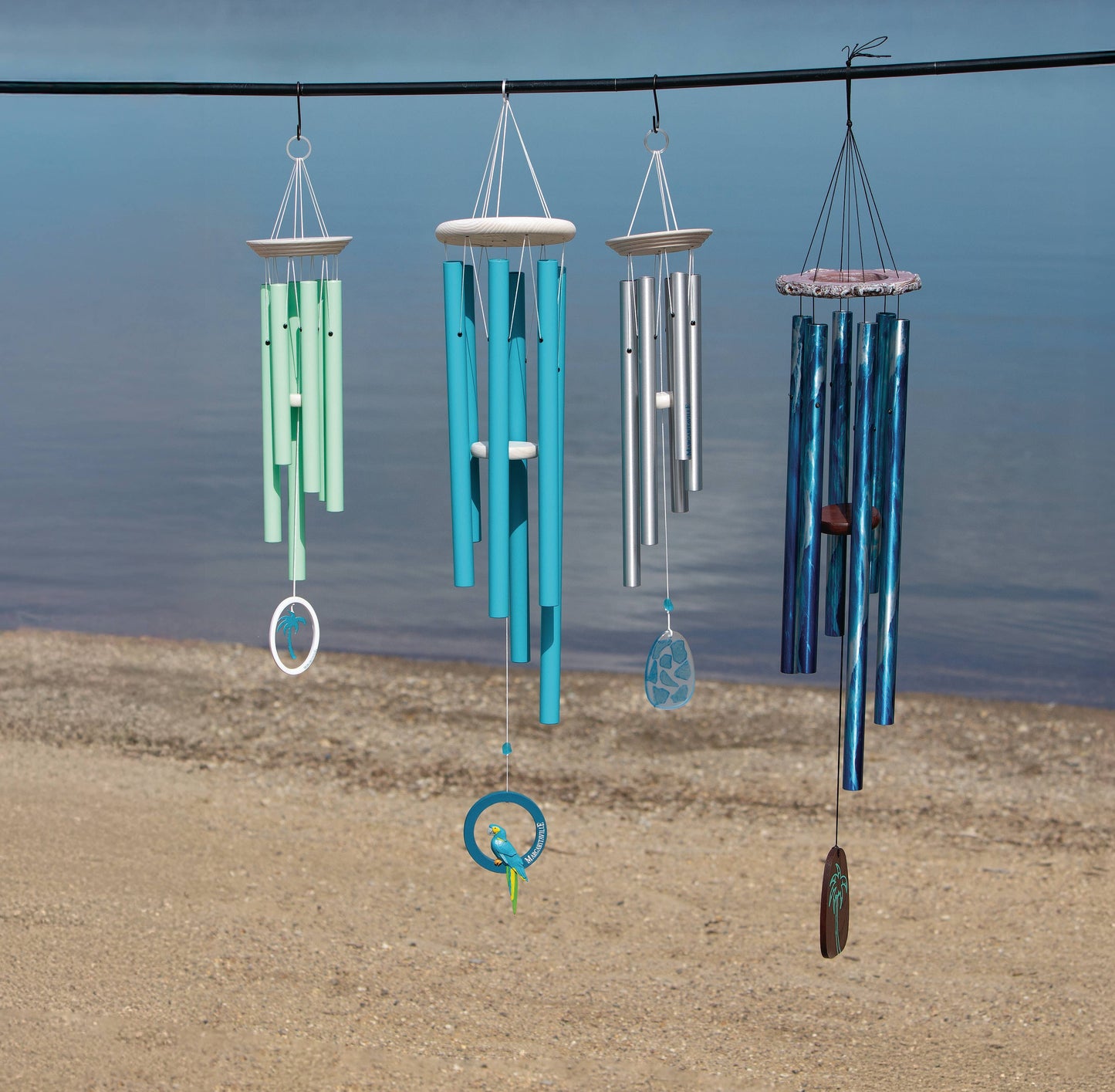 40 in. Woodstock Margaritaville® Pirate's Parrot Chime