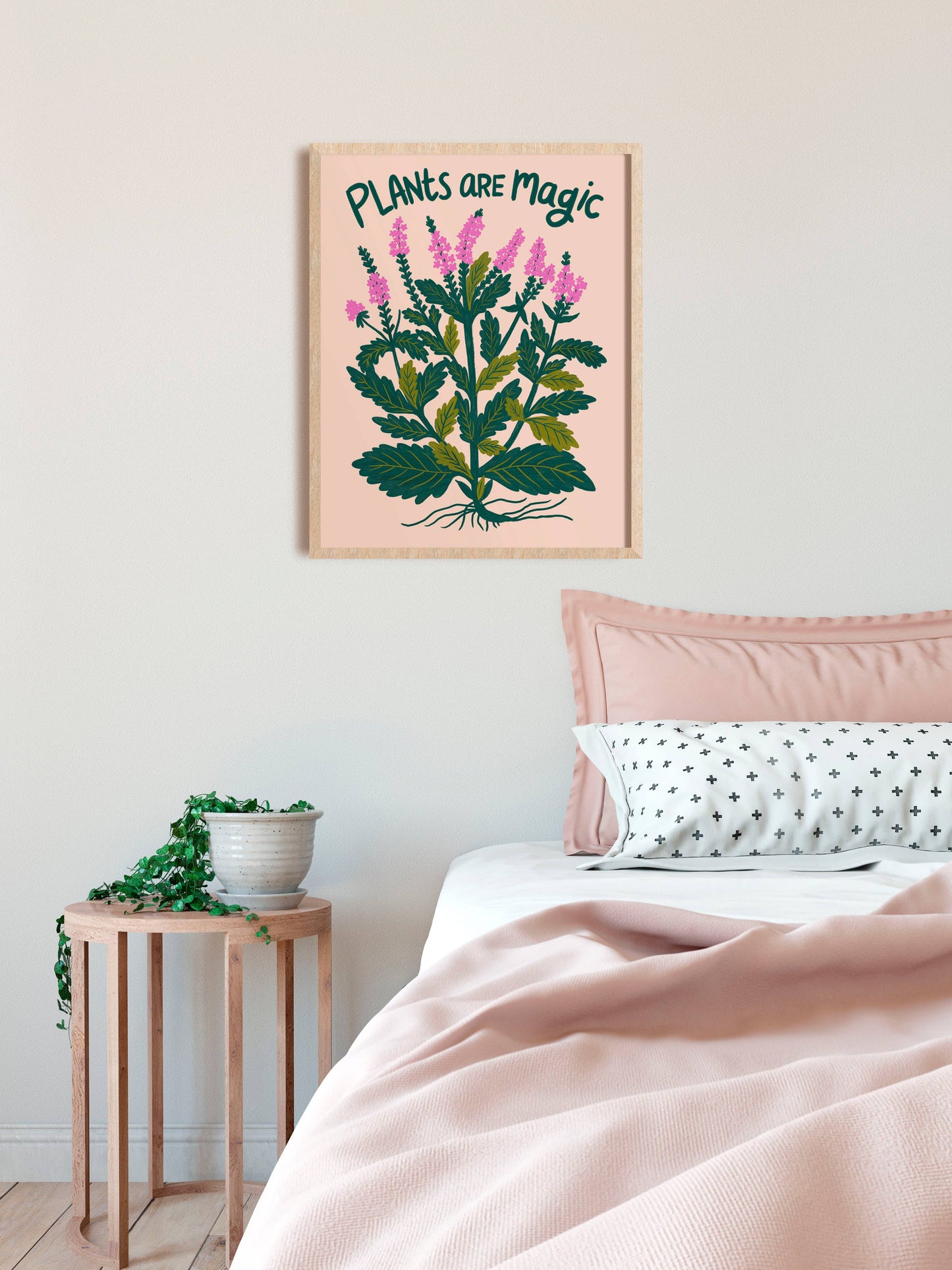 Plants are Magic Art Print