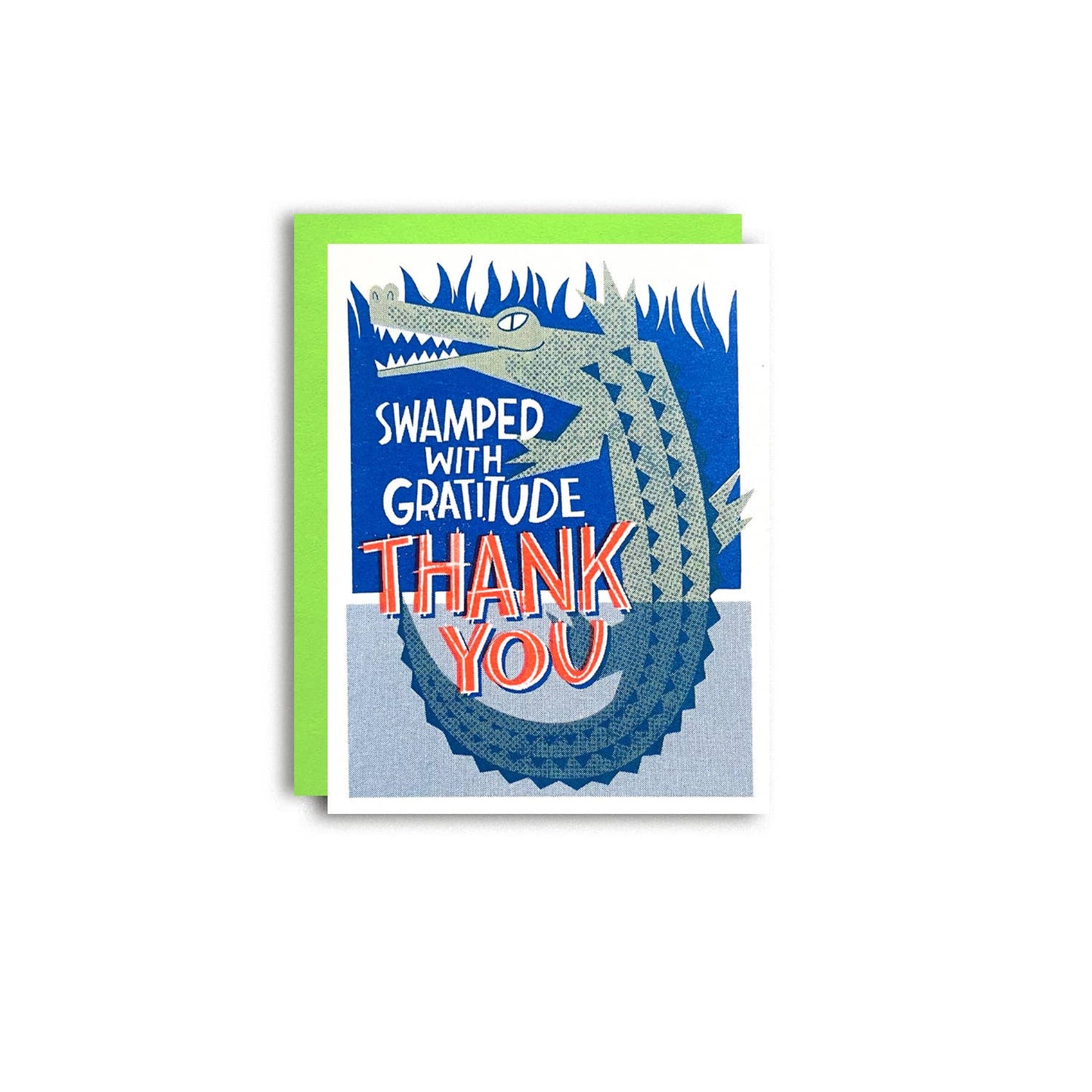 Swamped With Gratitude Thank You Card