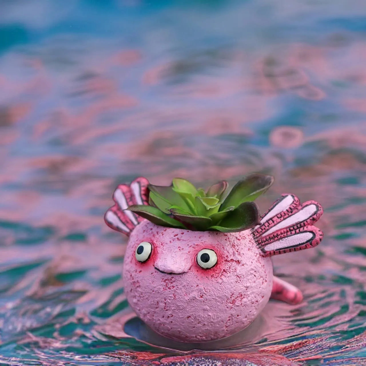 Alexander Axolotl Bany Salamander Blobhouse Planter