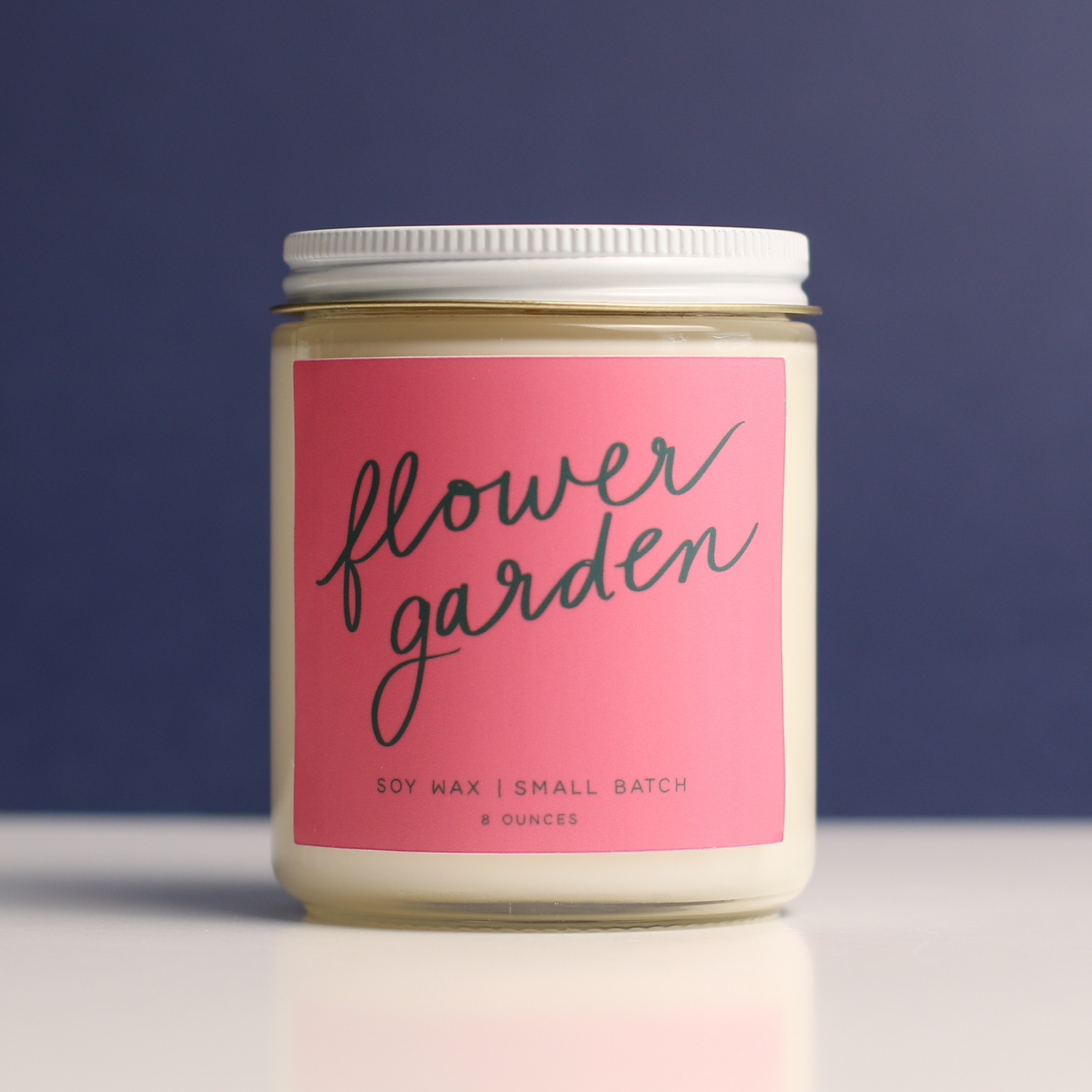8 oz. Poured Goods Flower Garden Soy Wax Candle