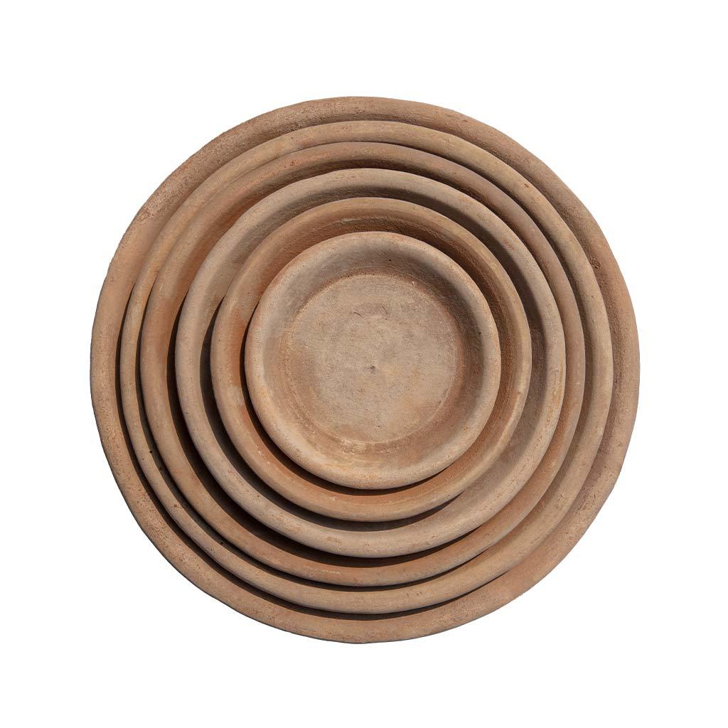 Campania Clay Round Saucer