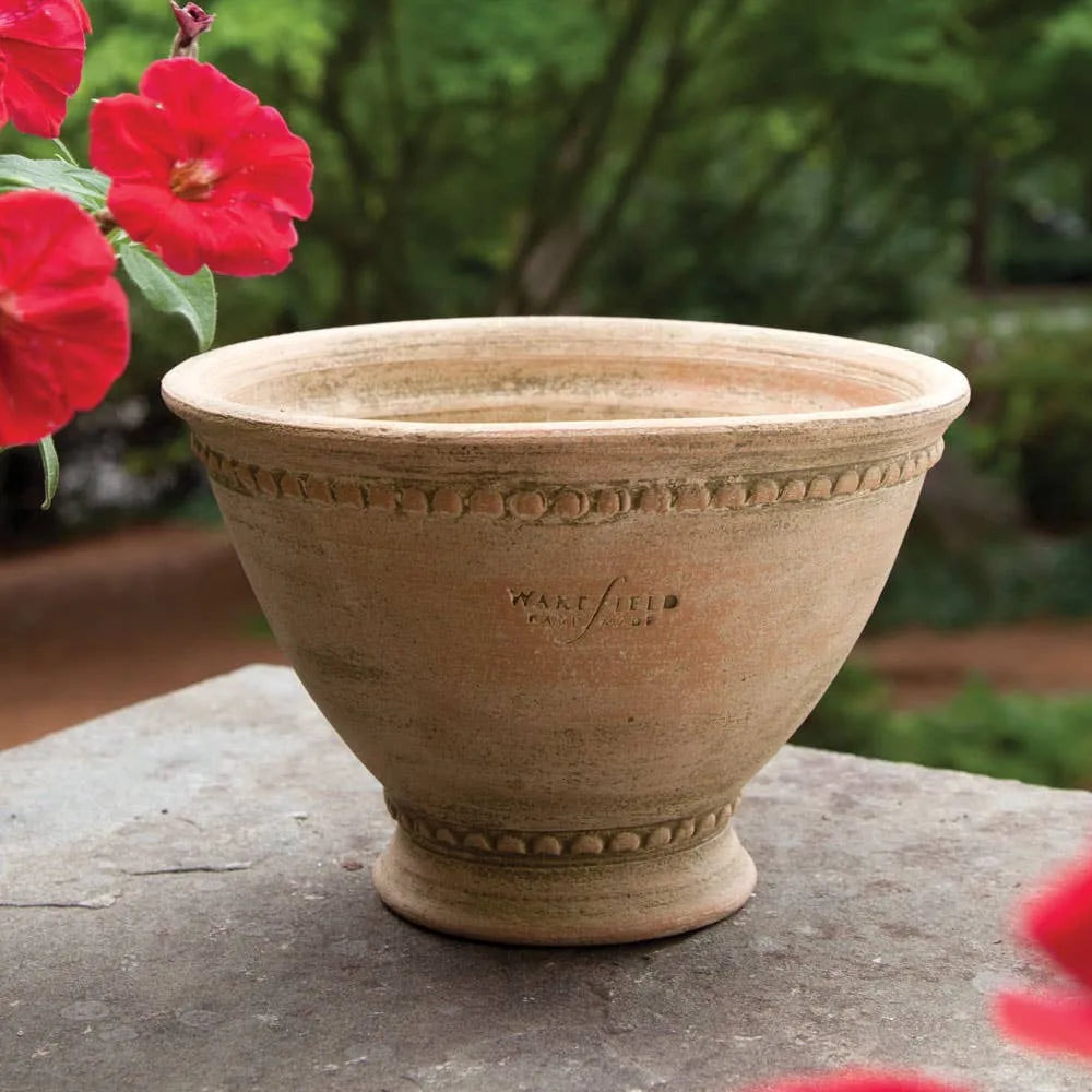 Wakefield Handmade Oldham Rockdale Pedestal Bowl Terracotta