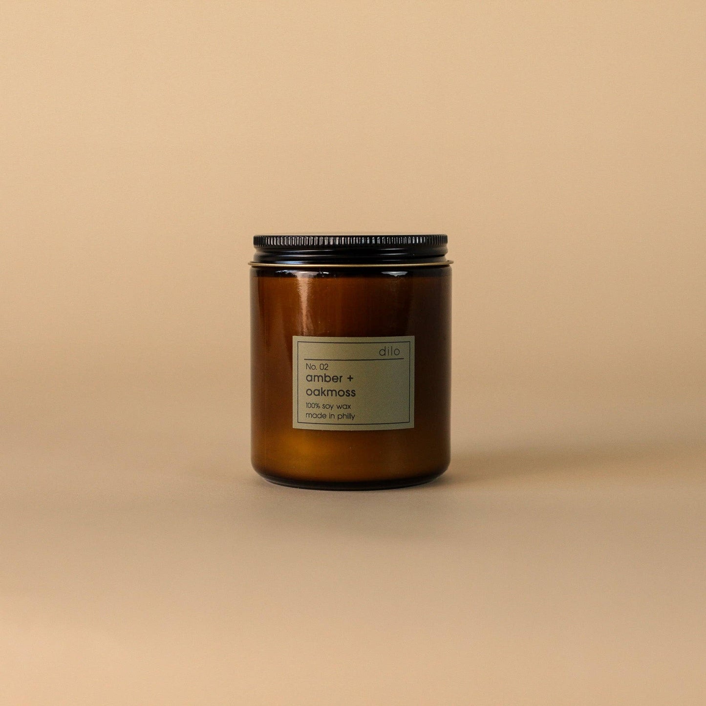 No. 02 - Amber + Oakmoss Candle