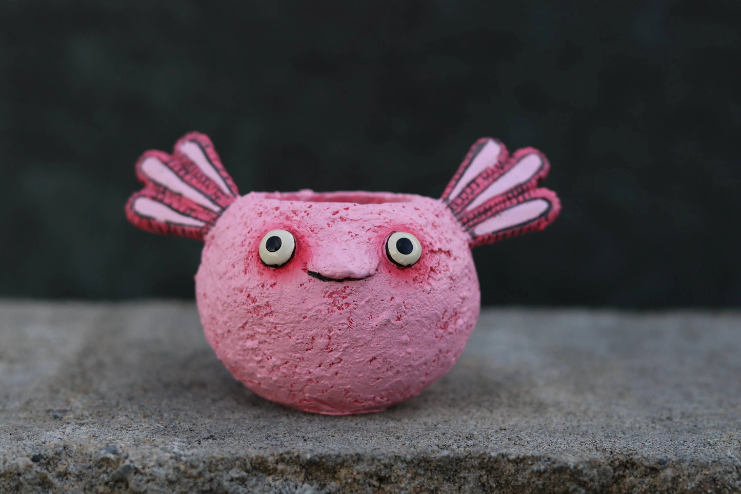 Alexander Axolotl Bany Salamander Blobhouse Planter