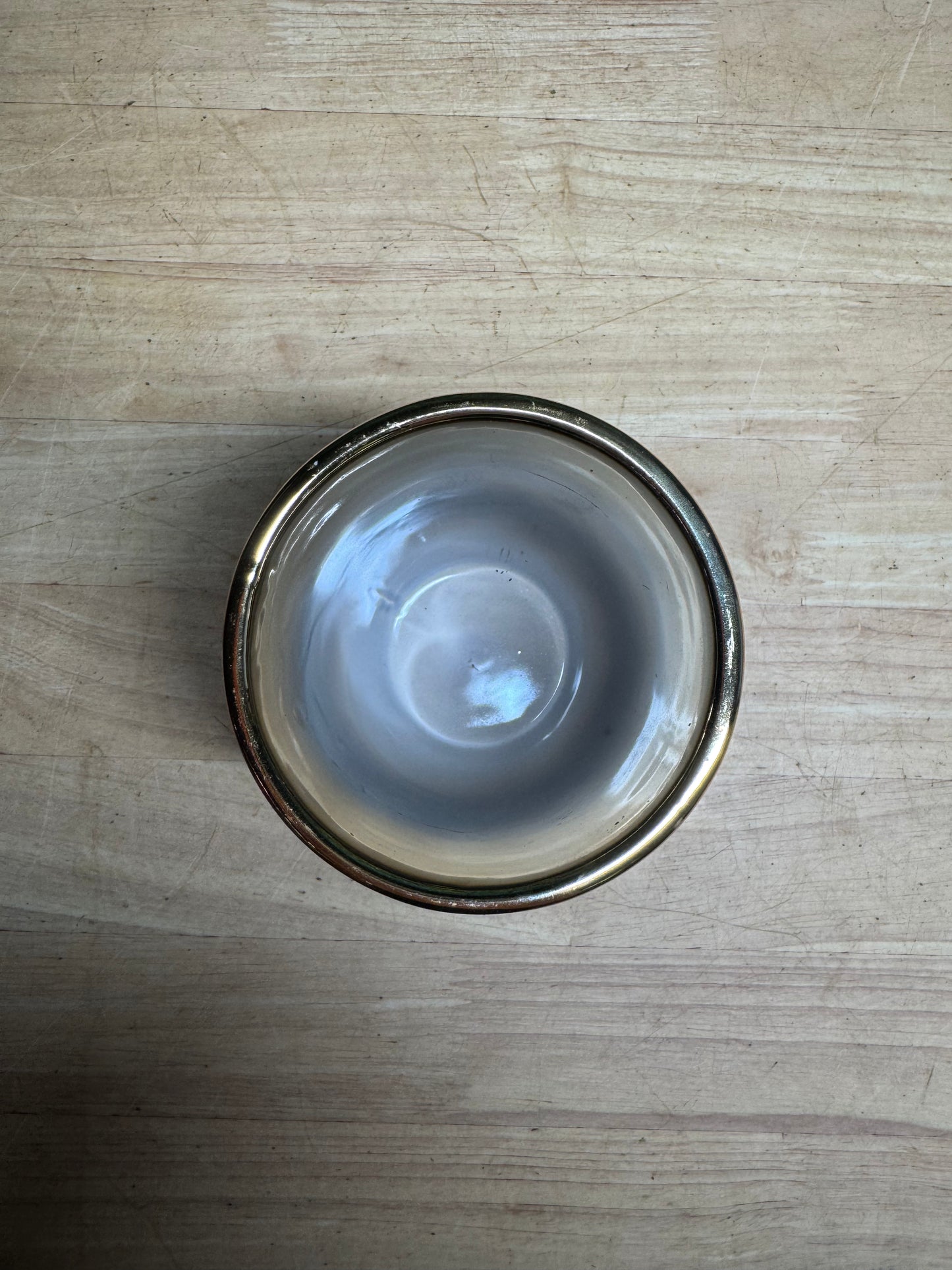 4” Metallic Ceramic Pot
