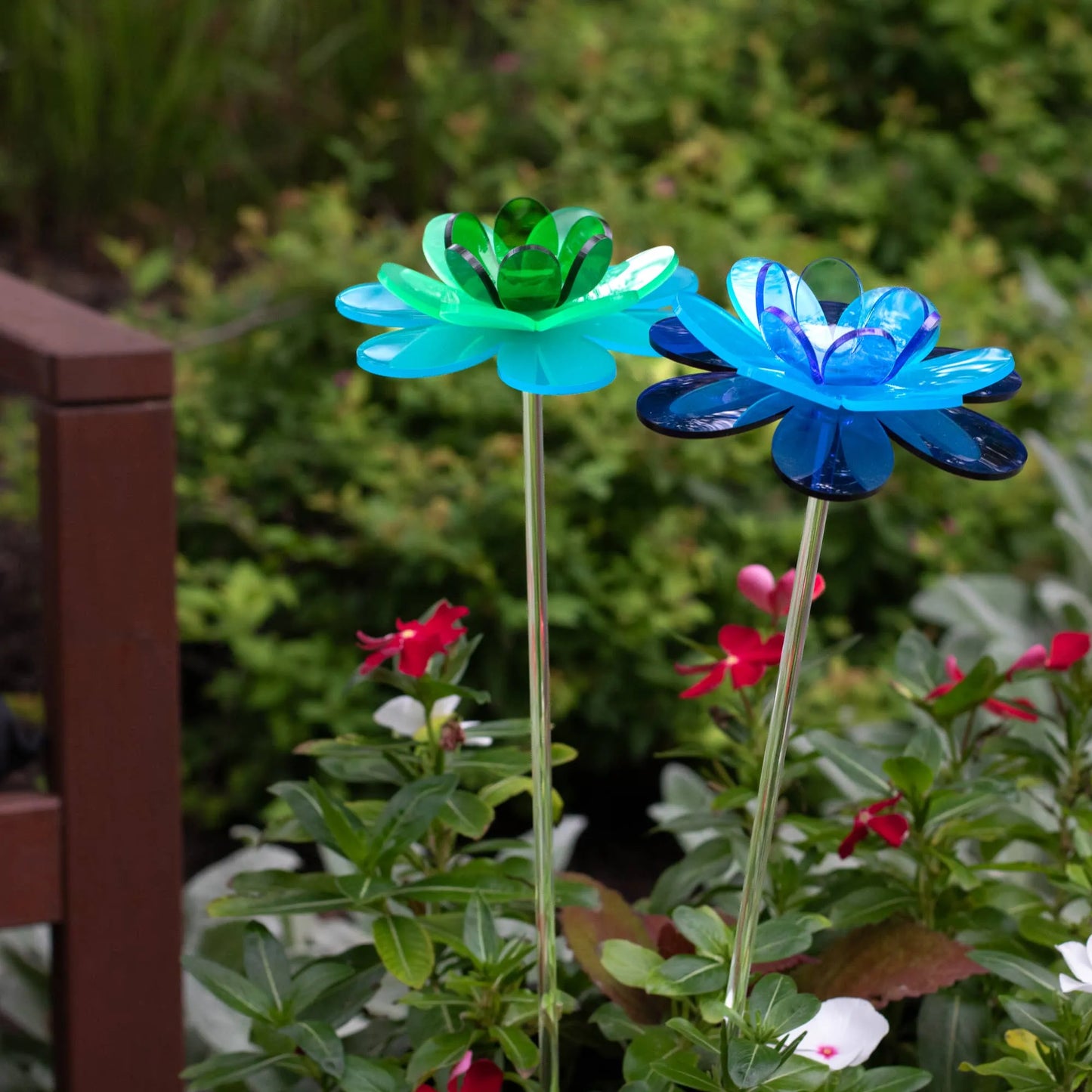 Handmade gift flower stake - Ocean Lotus