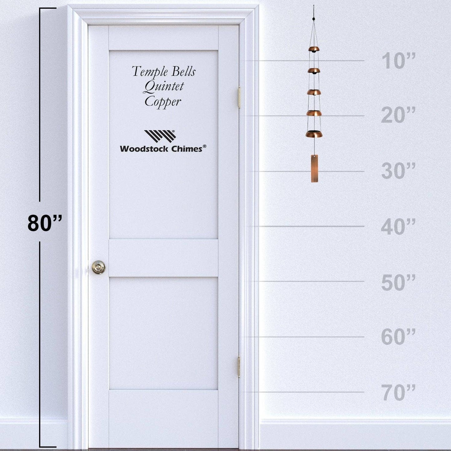 32 in. Woodstock Quintet Temple Bells®