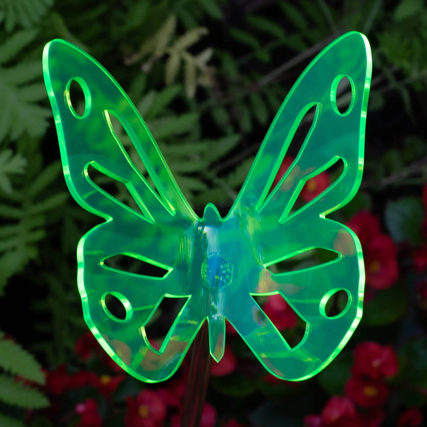 Fluorescent Butterfly stake - Butterfly garden
