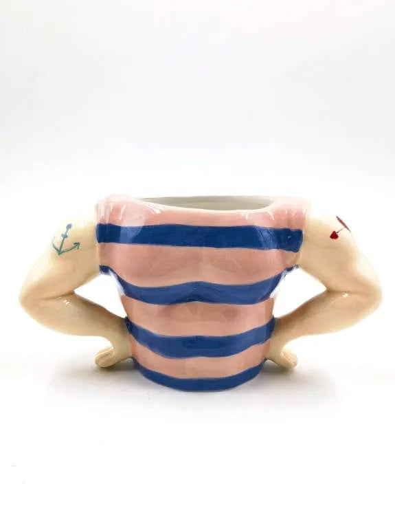 Hello Sailor Ceramic Storage Pot