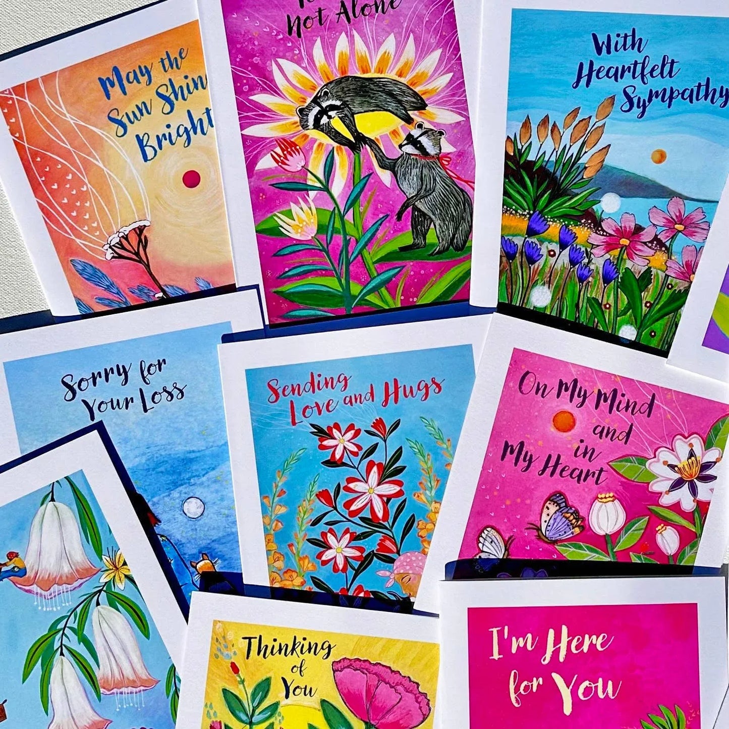 Heartfelt Sympathy Card (Blank Inside)