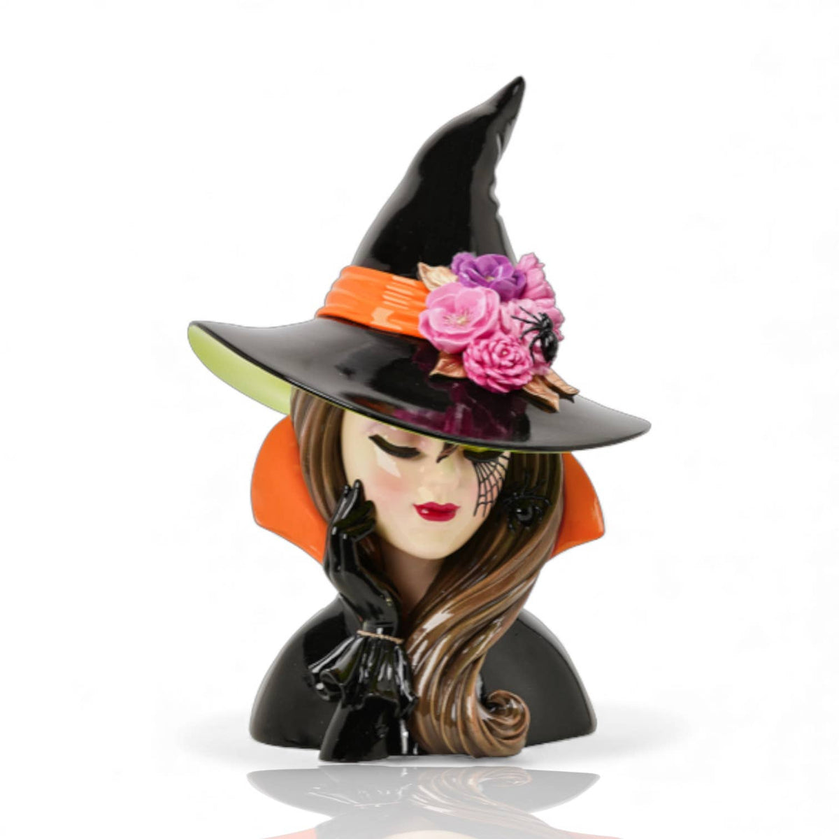 Glamorous Witch Head Vase