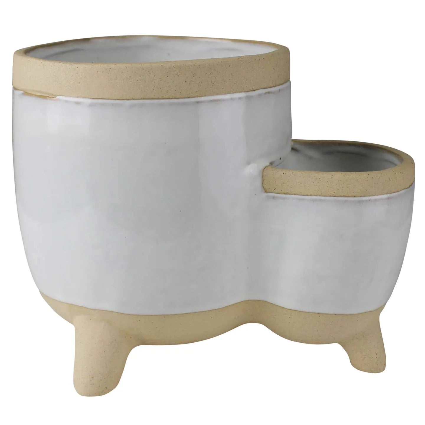 Double Pot , Ceramic