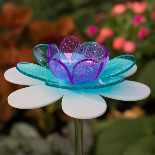 Glitter Fairy flower stake - Fairy lotus Mother's Day flower
