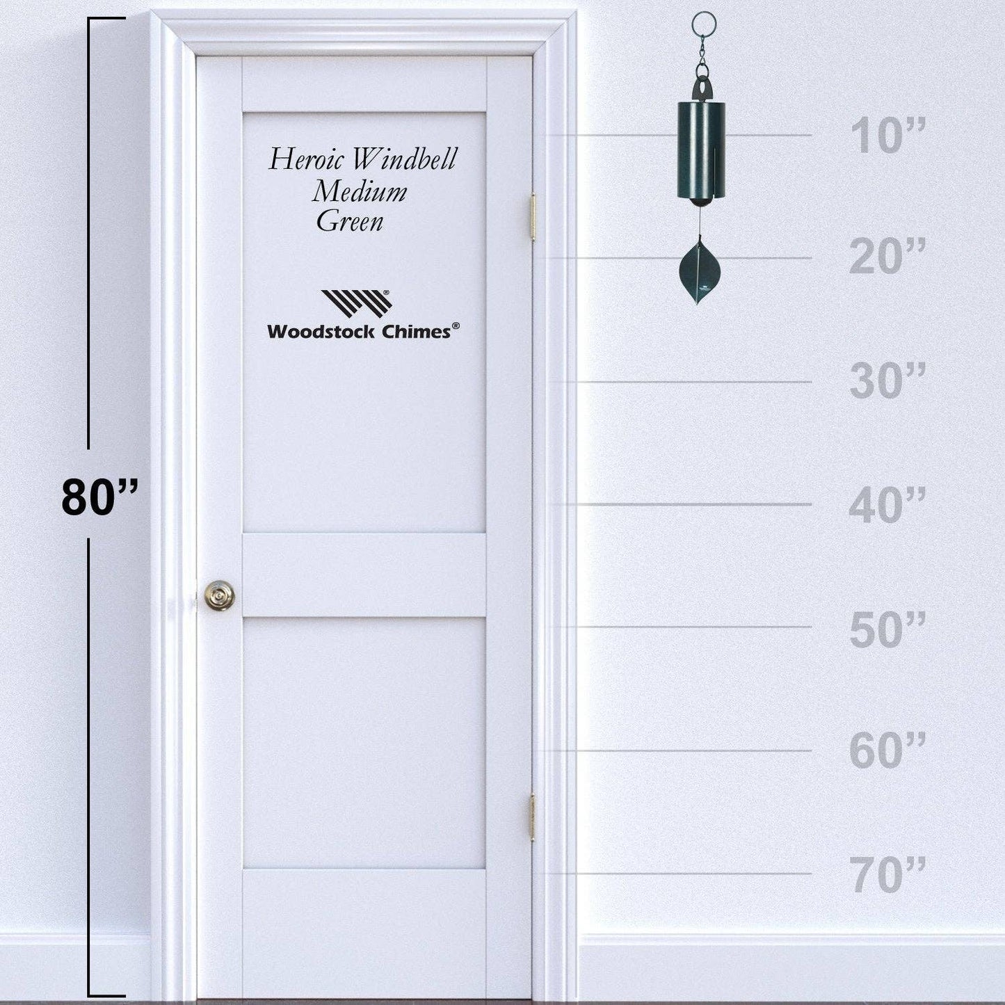 24 in. Woodstock Heroic Windbell™