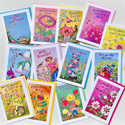 On My Mind and in My Heart Card (Blank Inside)