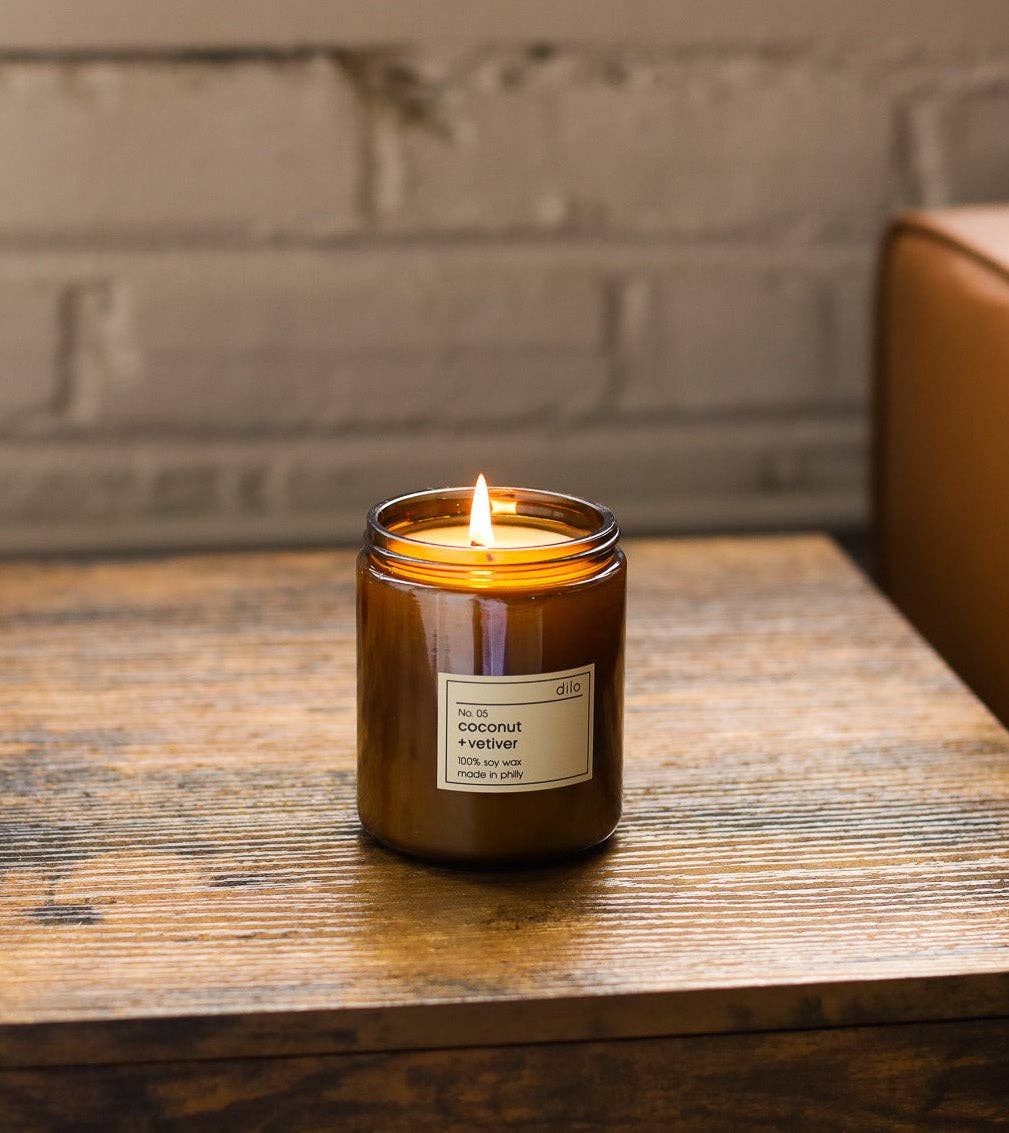 No. 05 - Coconut + Vetiver Candle