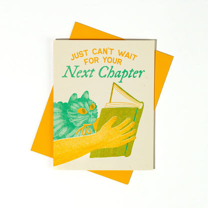 Kitten's Next Chapter  Greeting Card