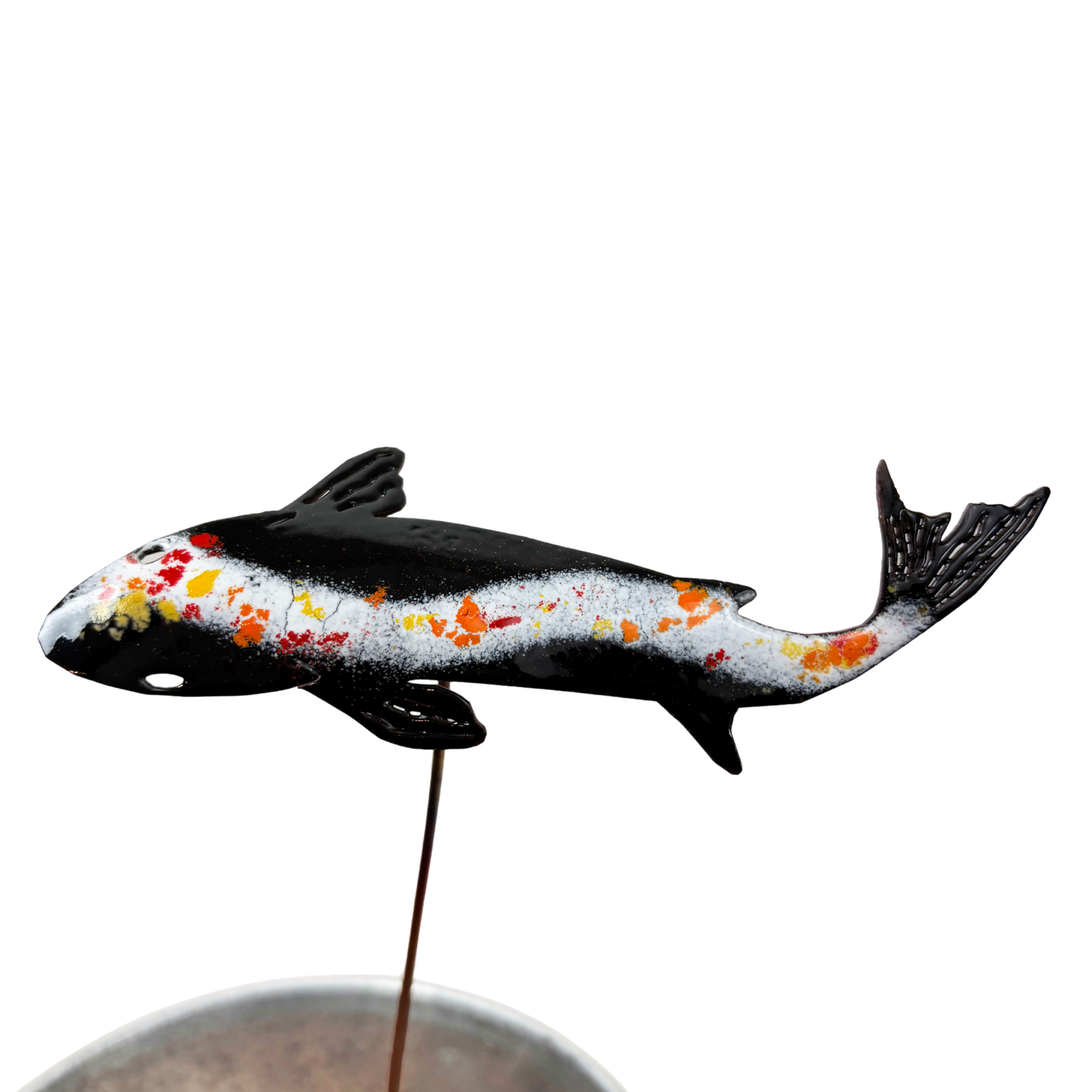 Copper Enamel Koi