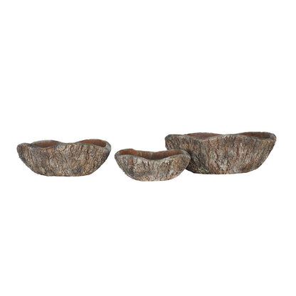 Concrete Faux Bois Bowl