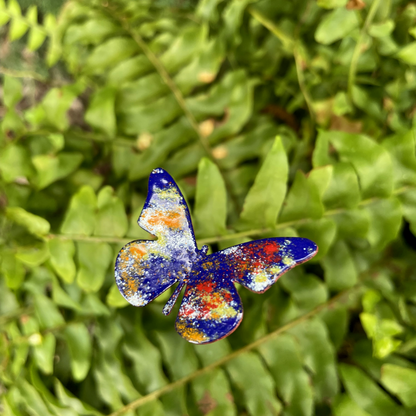 Copper Enamel Butterfly