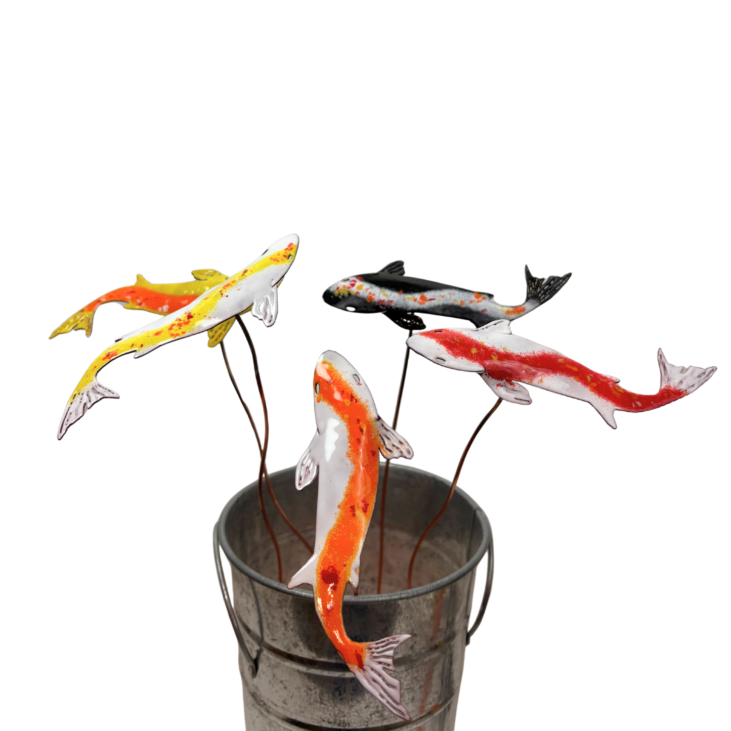 Copper Enamel Koi