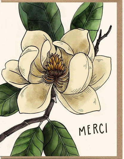 Merci Magnolia Card