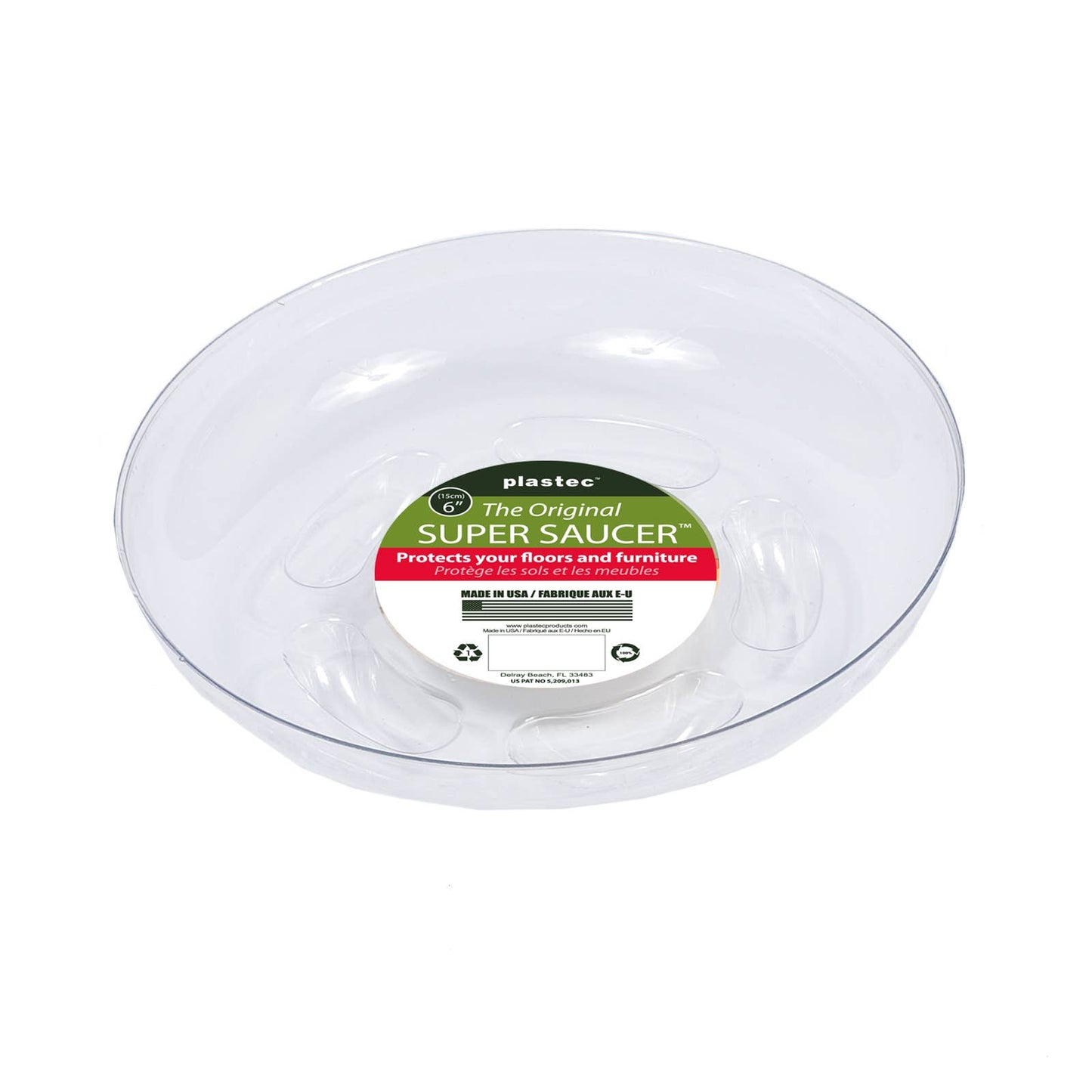 Super Saucer™ - Clear Plastic