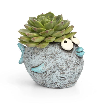 Bubbles Fish Blobhouse Planter