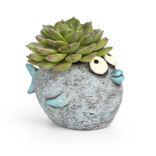 Bubbles Fish Blobhouse Planter