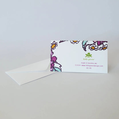 Poppy & Camellia Mini Note Set of 8