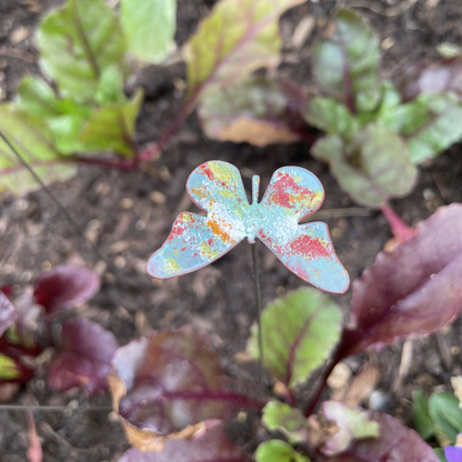 Copper Enamel Butterfly