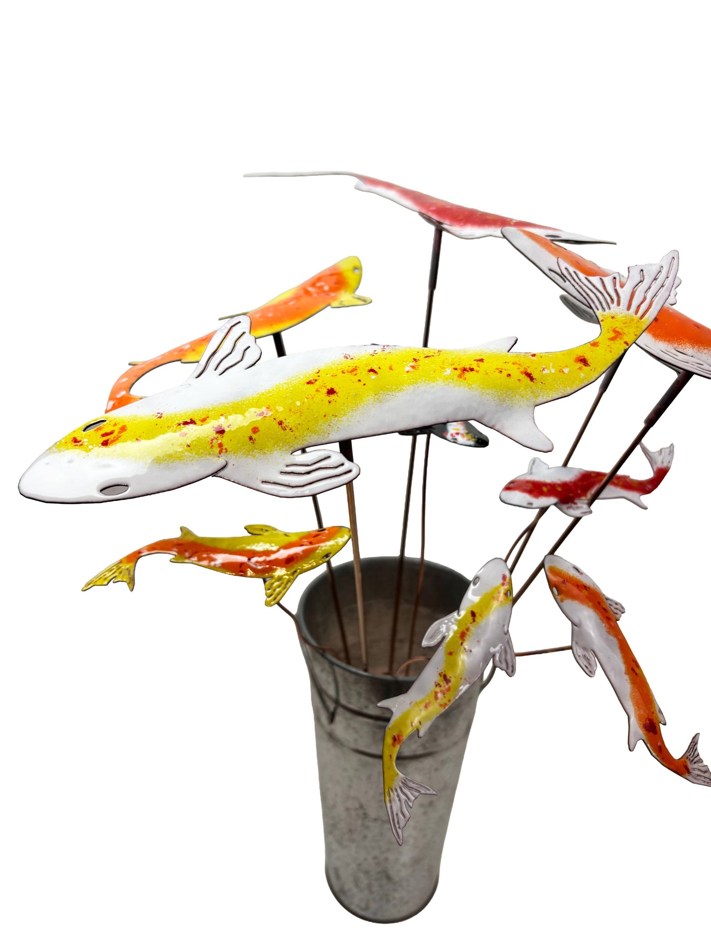 Copper Enamel Koi
