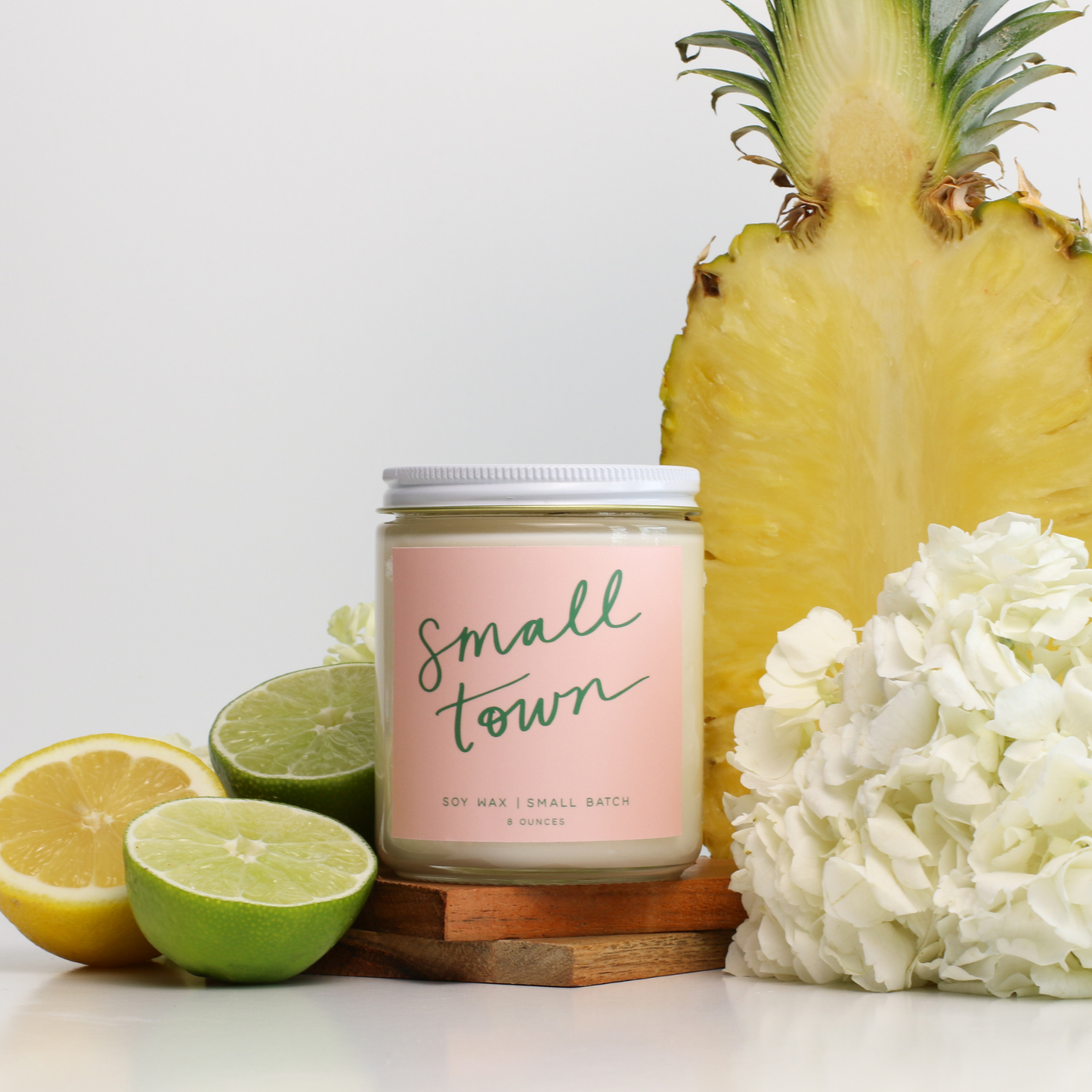 8 oz. Poured Goods Small Town Soy Wax Candle