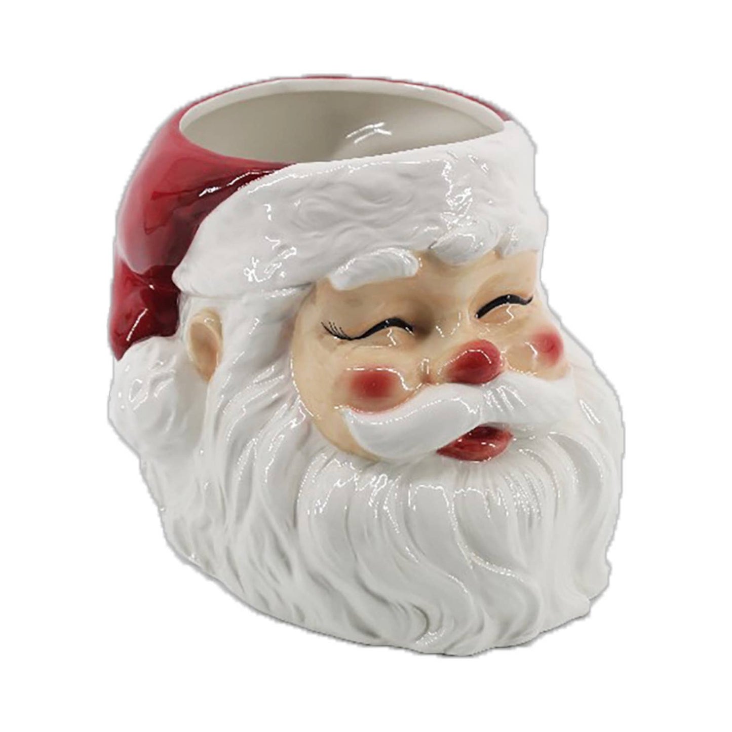 Santa Head Pot
