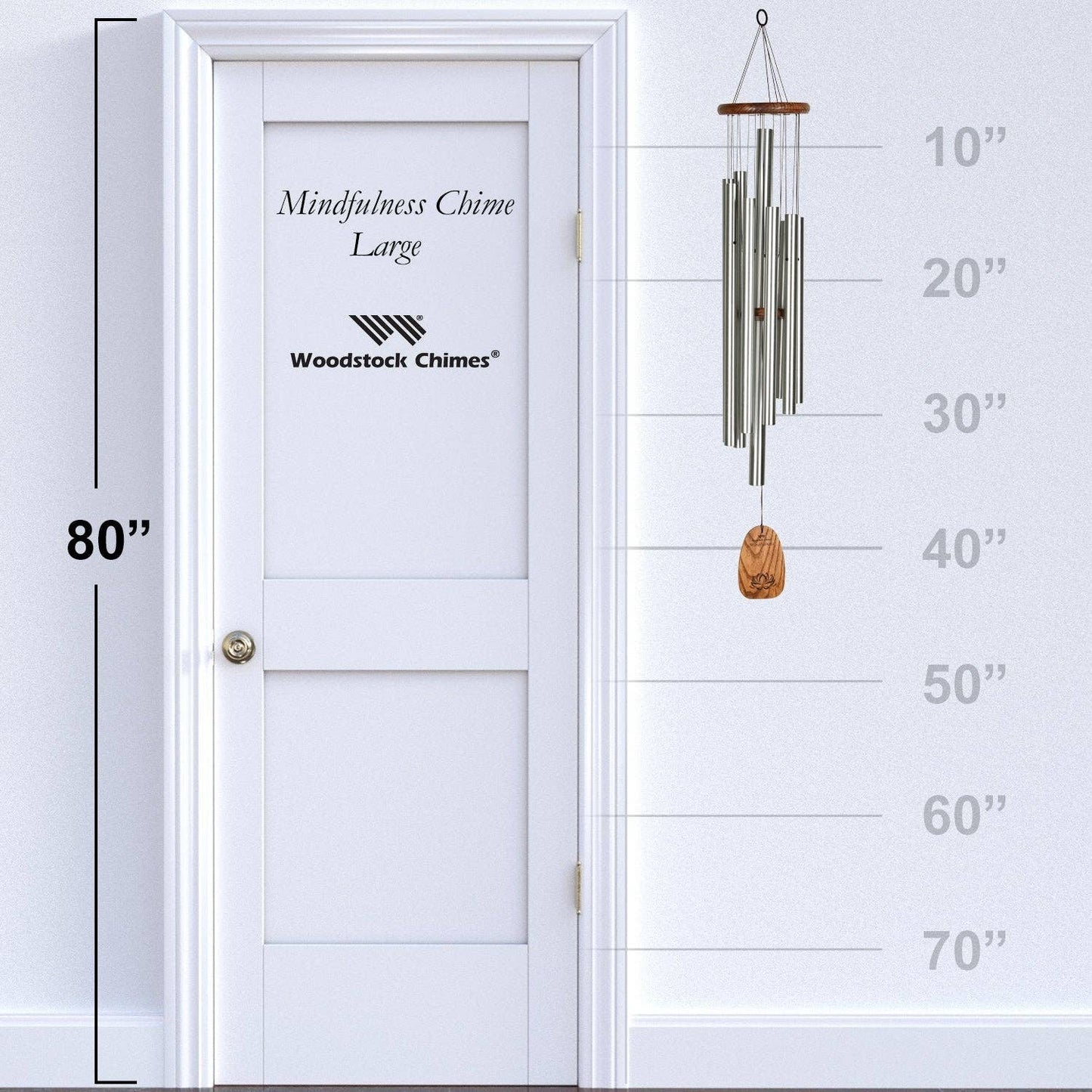 44 in. Woodstock Mindfulness Chime