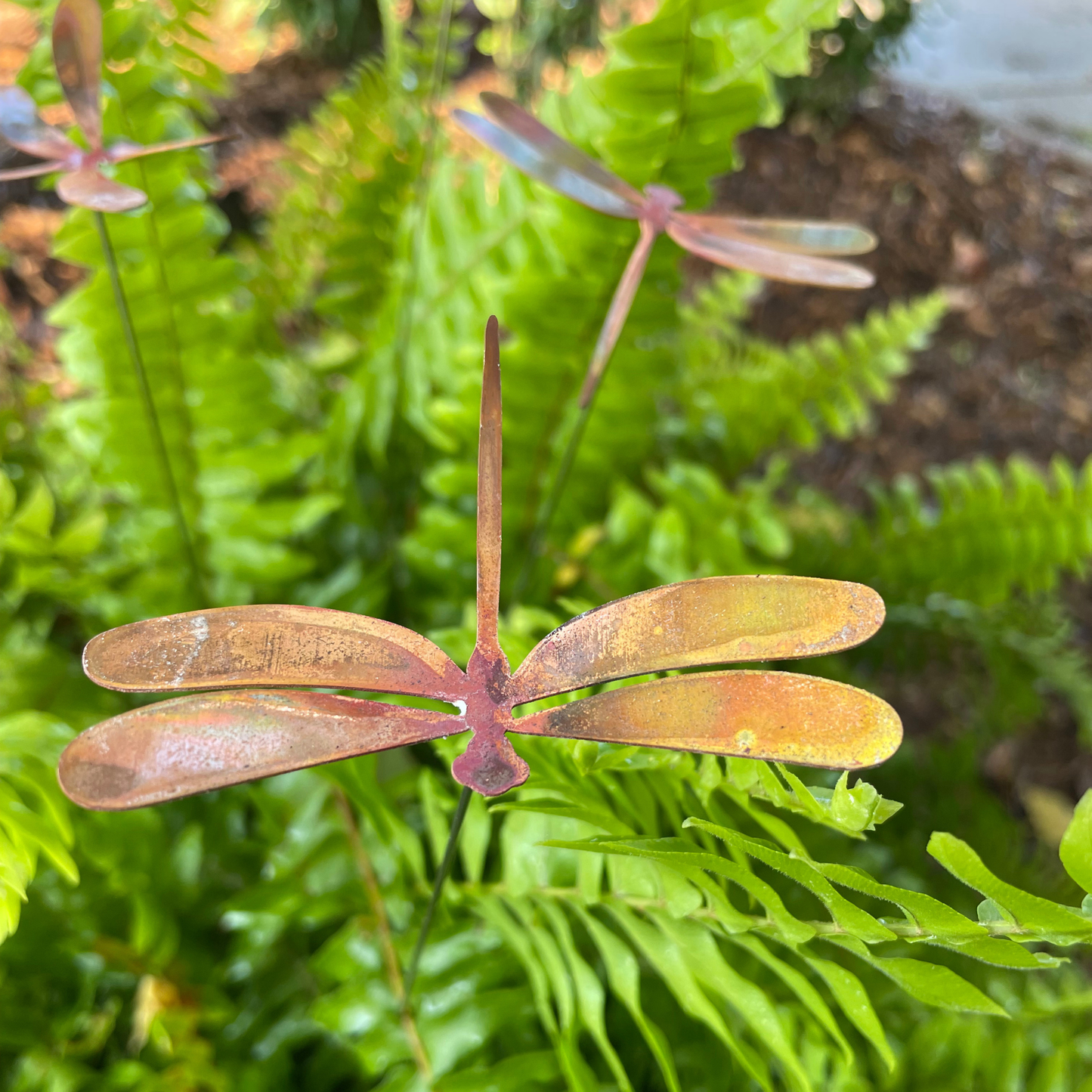 Natural Copper Dragonfly