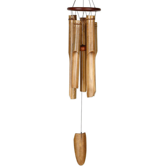 34 in. Woodstock Ring Bamboo Chime