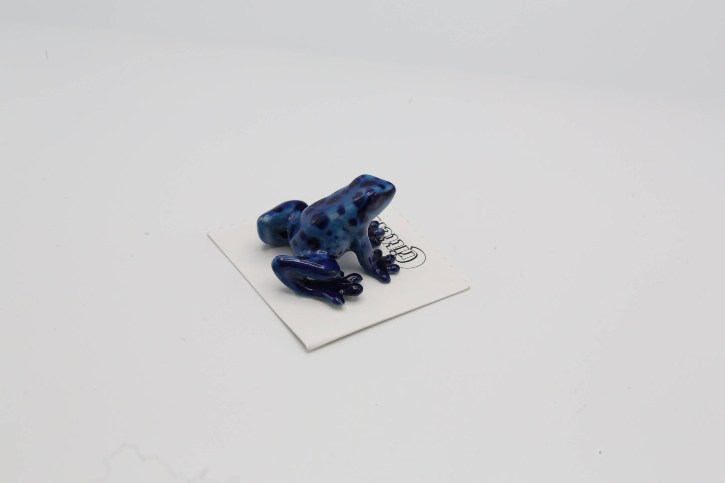 Porcelain Dart Frog Figurine