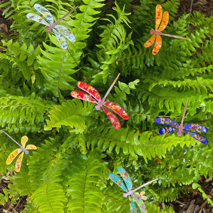 Copper Enamel Dragonfly