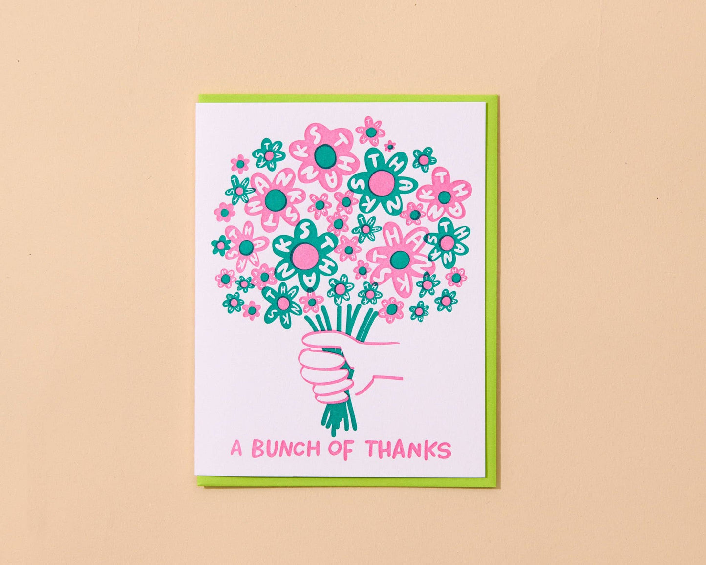 Thanks a Bunch Bouquet Card