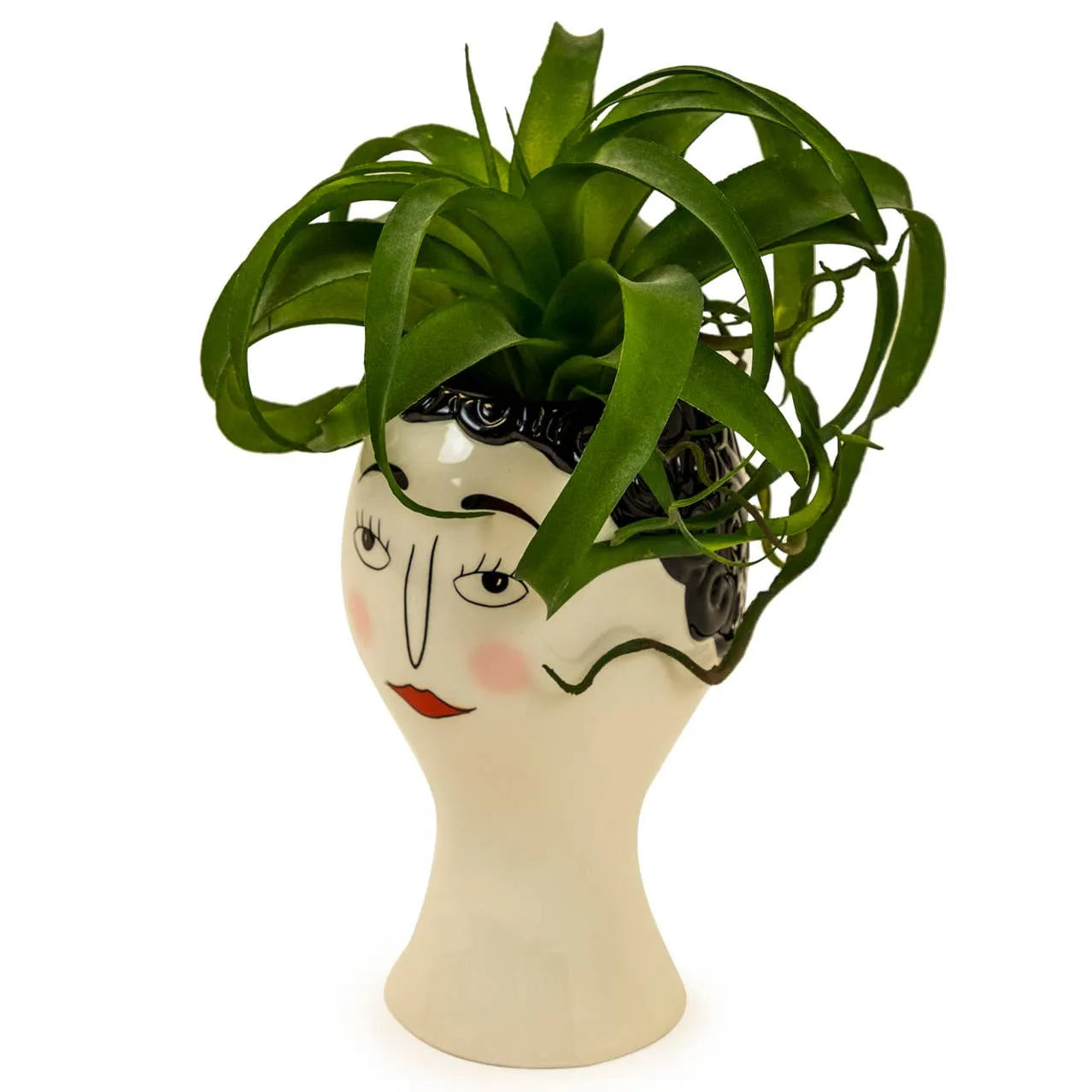 Ceramic DoodleWomans Face Vase